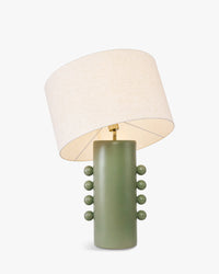 Lampe de table Soli en céramique - Vert
