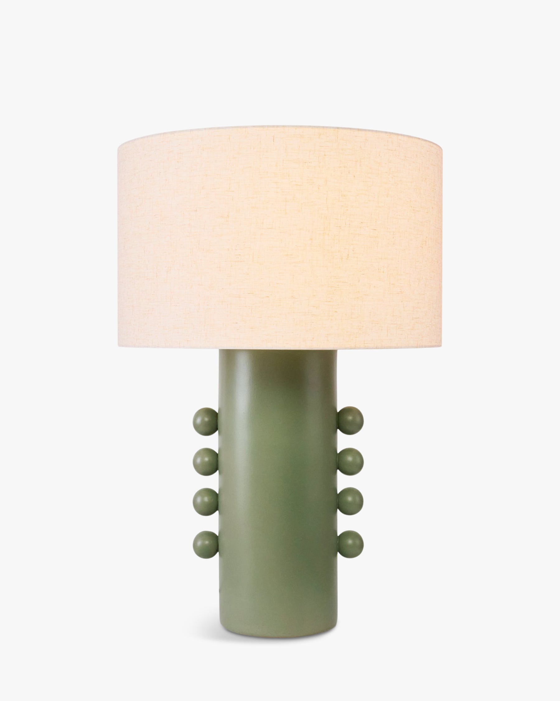 Lampe de table Soli en céramique - Vert