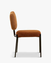 Chaise Mogan - Tweed Orange