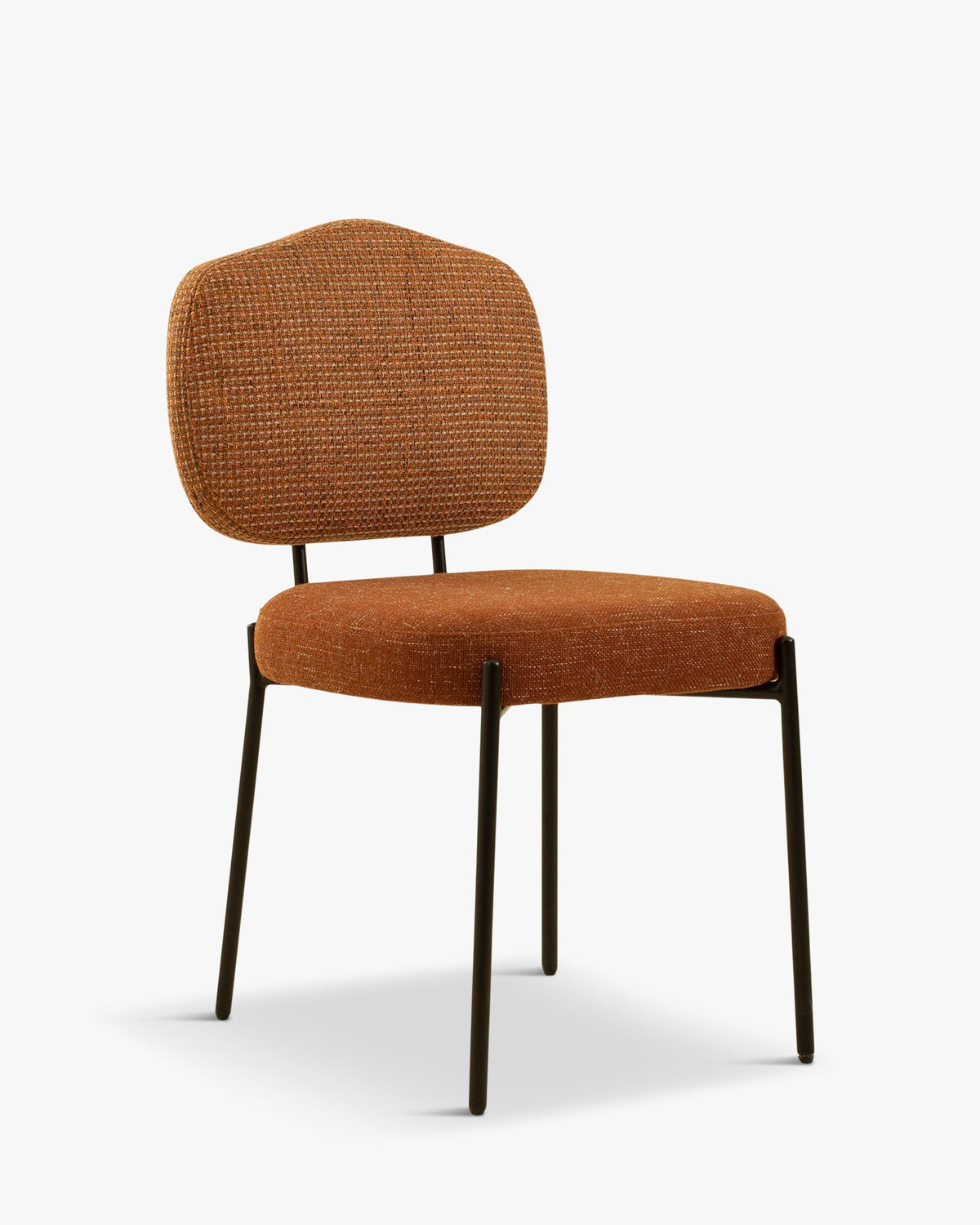 Chaise Mogan - Tweed Orange