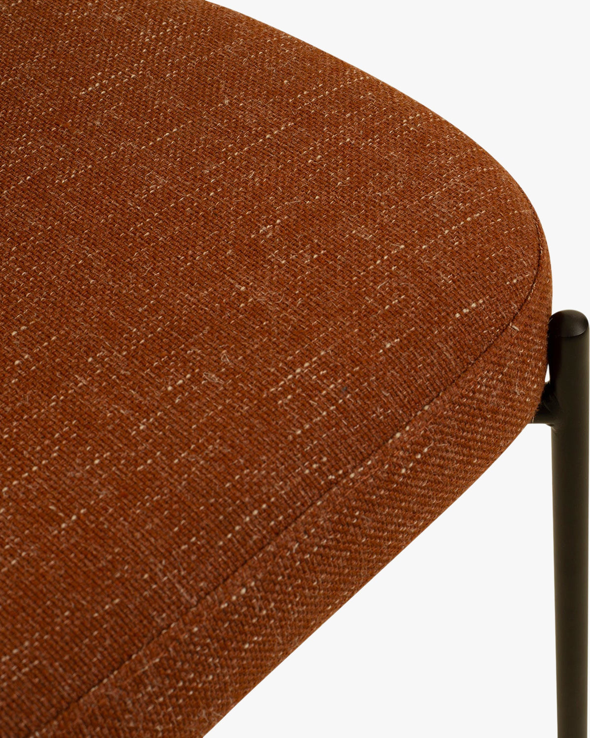Chaise Mogan - Tweed Orange