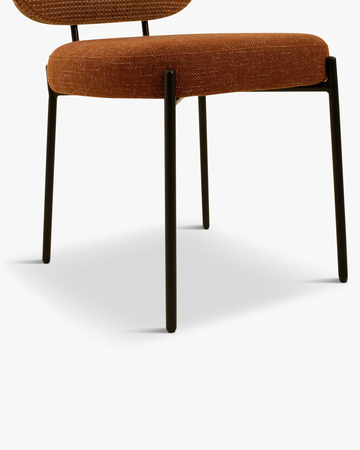 Chaise Mogan - Tweed Orange