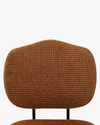 Chaise Mogan - Tweed Orange