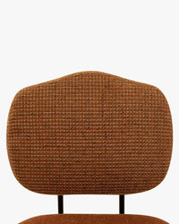 Chaise Mogan - Tweed Orange