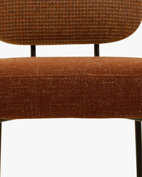 Chaise Mogan - Tweed Orange