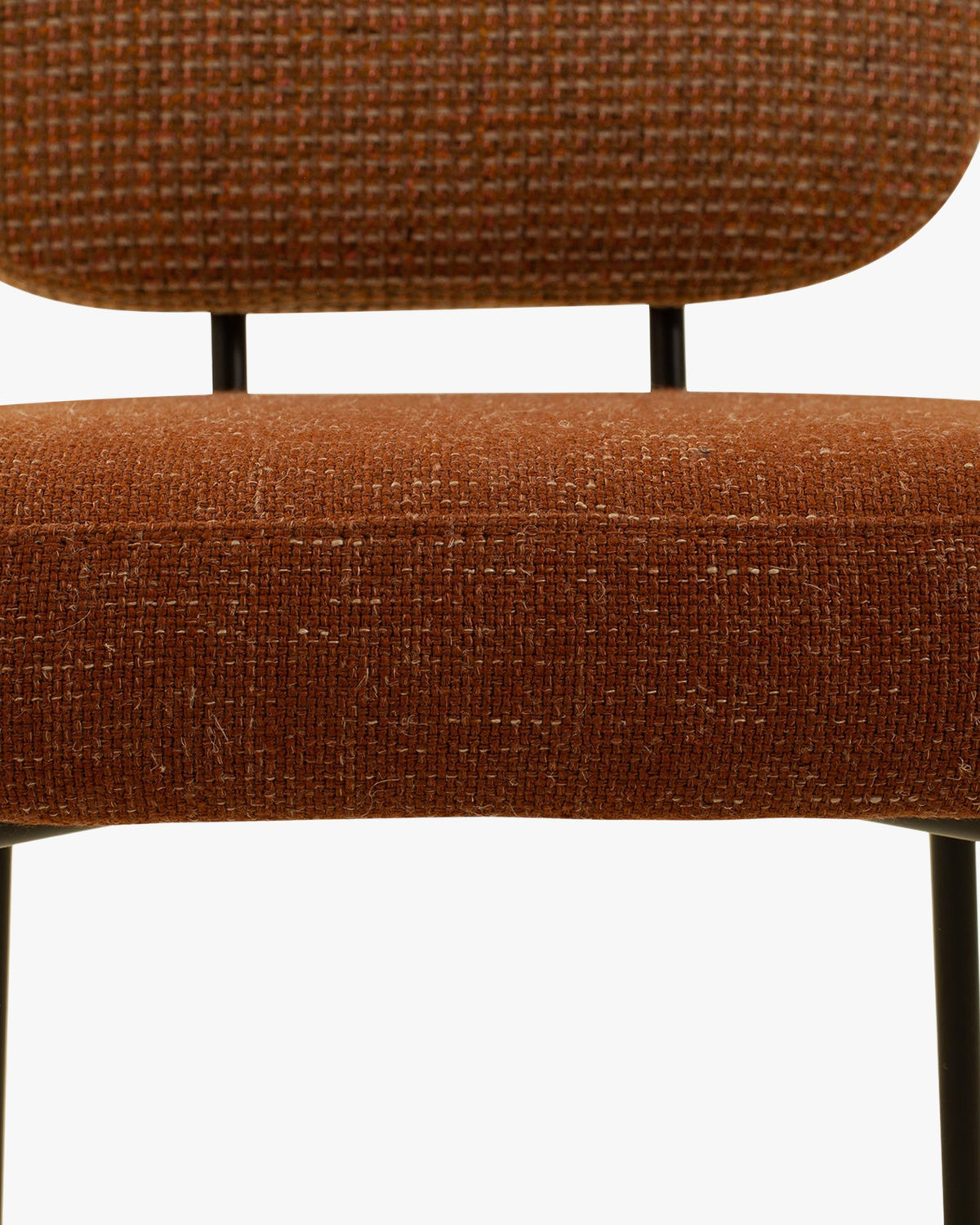 Chaise Mogan - Tweed Orange