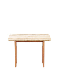 Console Danbury en pierre de Travertin - Travertin
