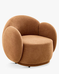 Fauteuil Cocoon - Camel Texturé