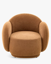 Fauteuil Cocoon - Camel Texturé