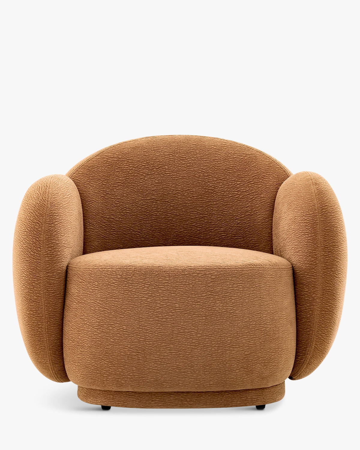 Fauteuil Cocoon - Camel Texturé