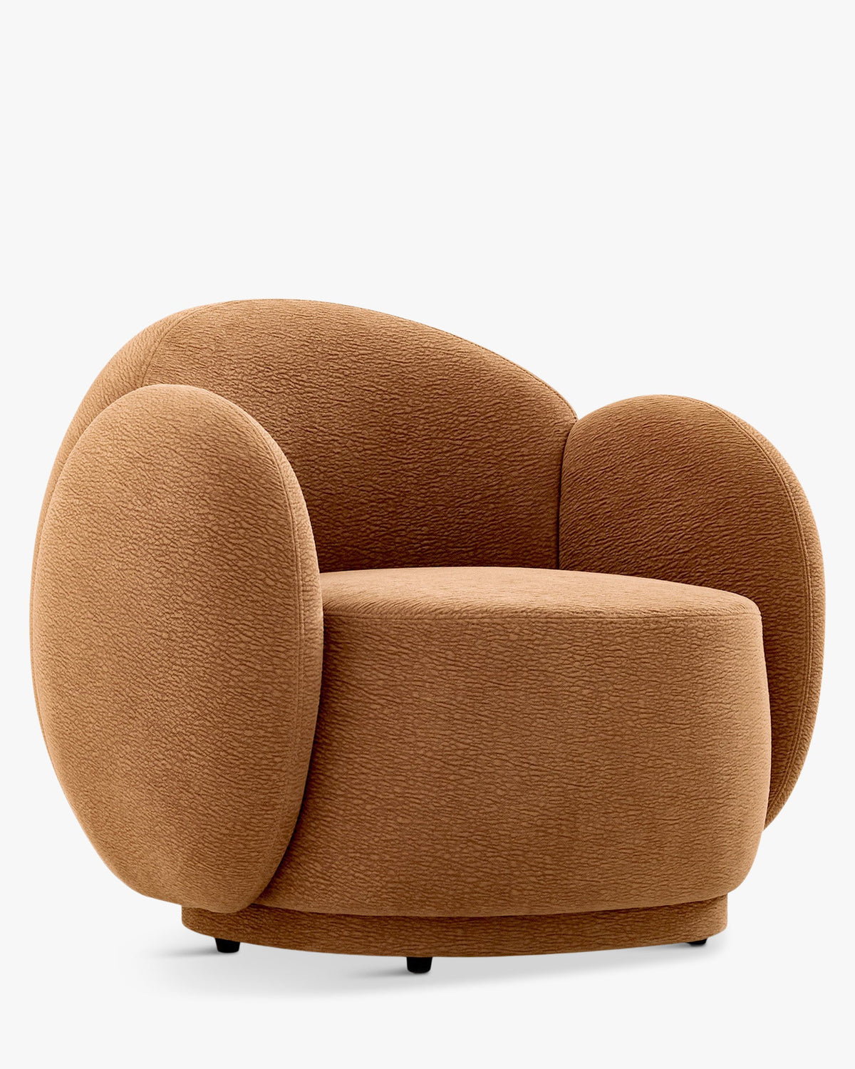 Fauteuil Cocoon - Camel Texturé