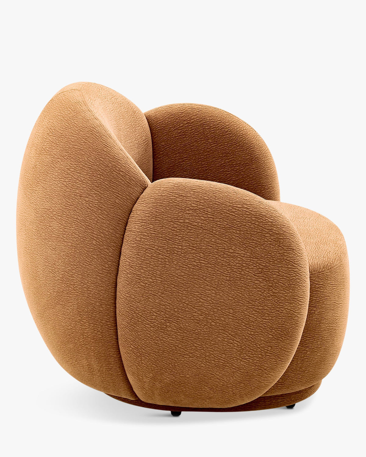 Fauteuil Cocoon - Camel Texturé