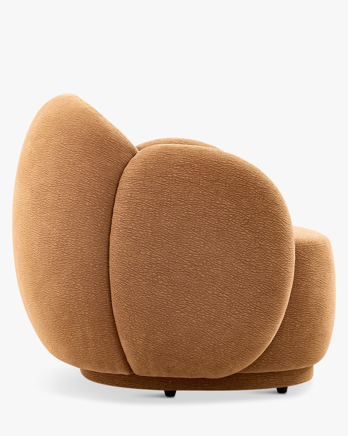Fauteuil Cocoon - Camel Texturé