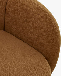 Fauteuil Cocoon - Camel Texturé
