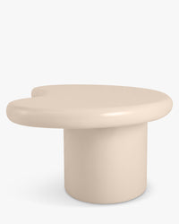 Table basse modulable Monterosso en fibre de verre - Beige