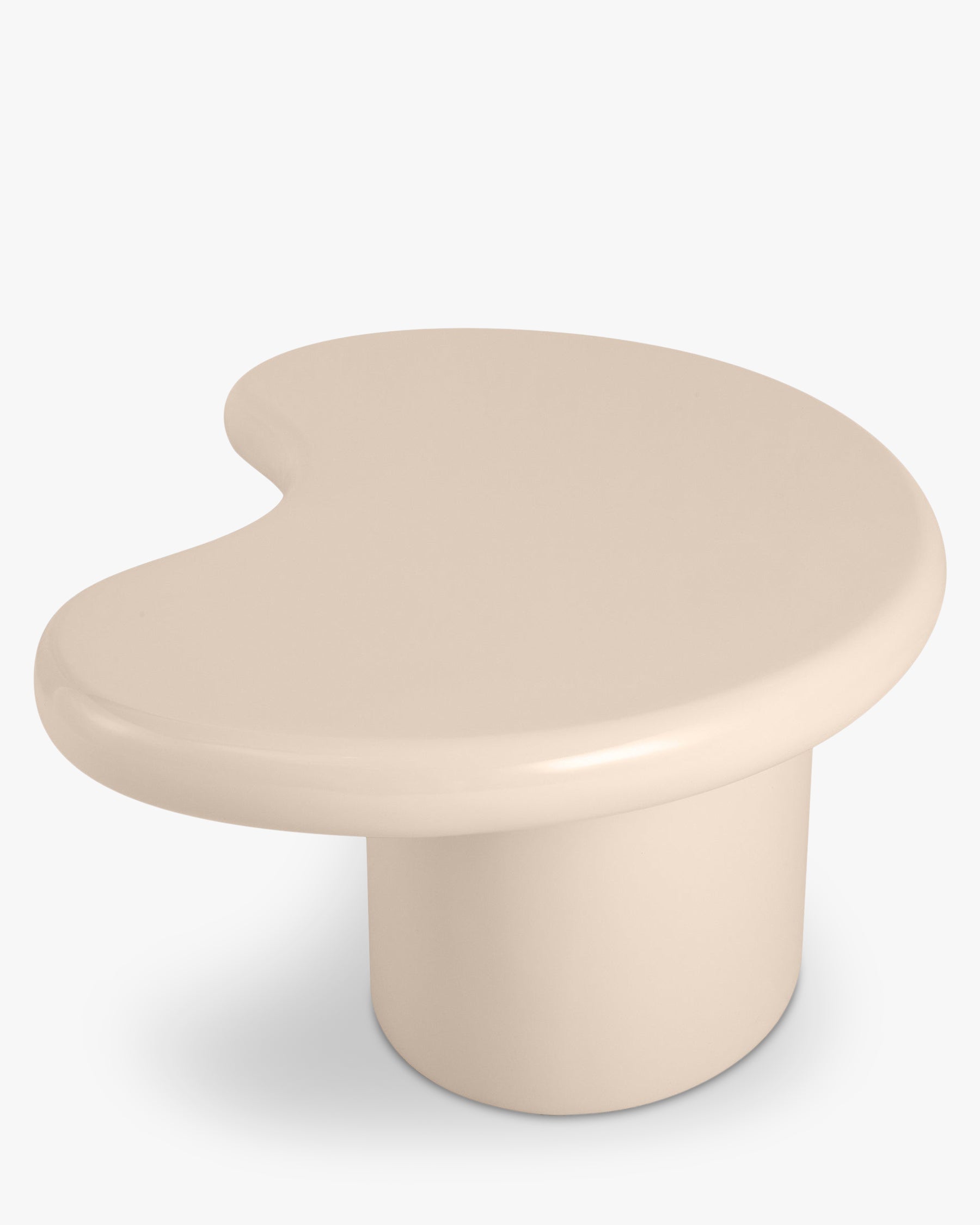 Table basse modulable Monterosso en fibre de verre - Beige