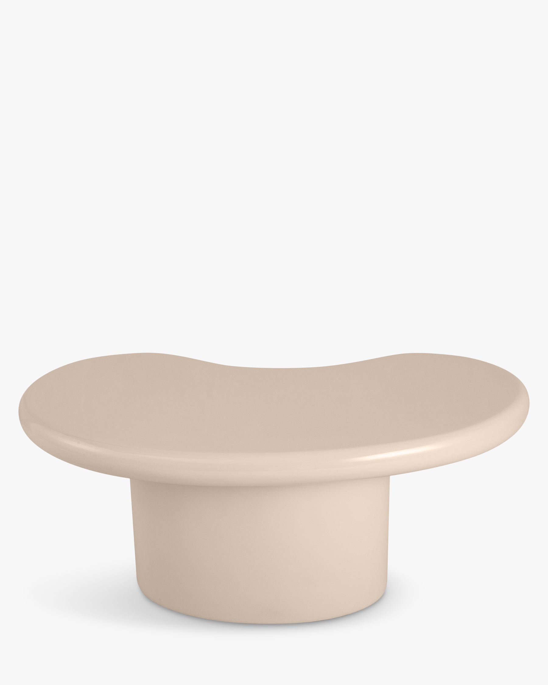 Table basse modulable Monterosso en fibre de verre - Beige
