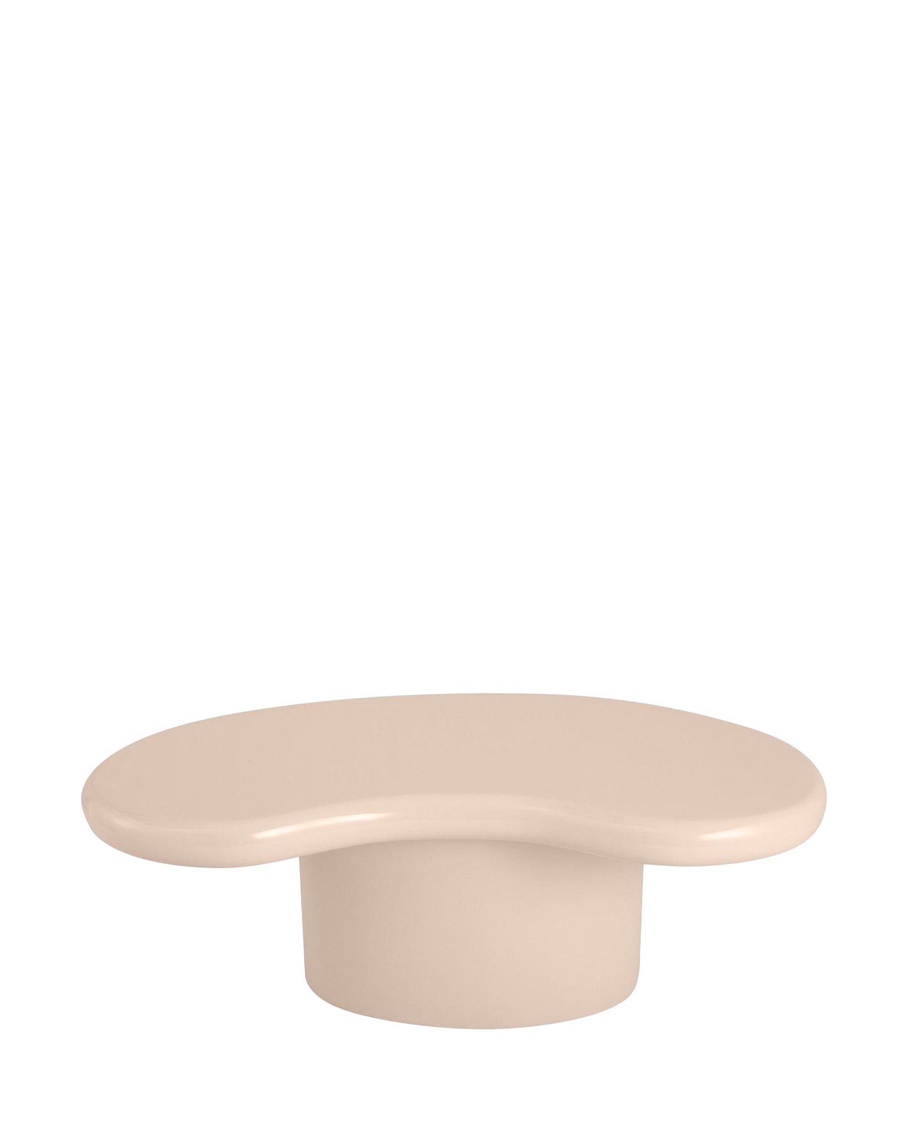 Table basse modulable Monterosso en fibre de verre - Beige
