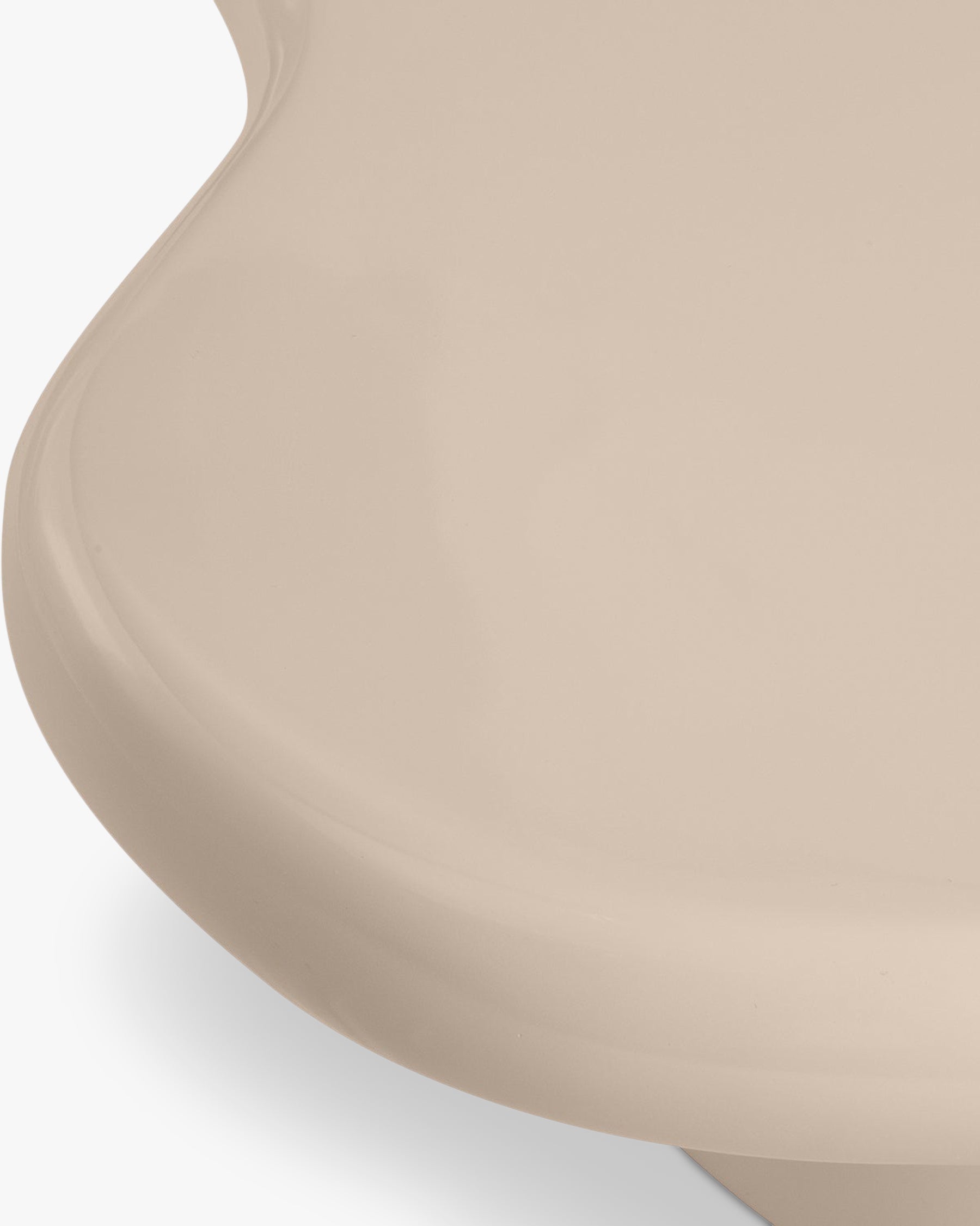 Table basse modulable Monterosso en fibre de verre - Beige