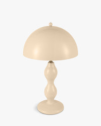 Lampe de table Powers - Beige Satiné