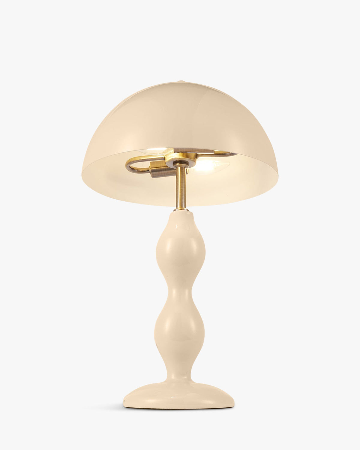 Lampe de table Powers - Beige Satiné