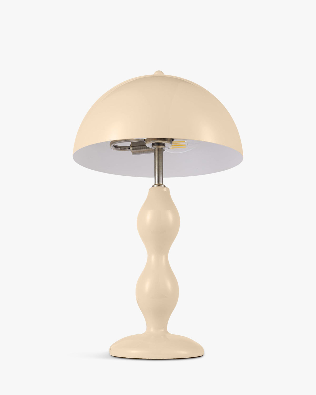 Lampe de table Powers - Beige Satiné
