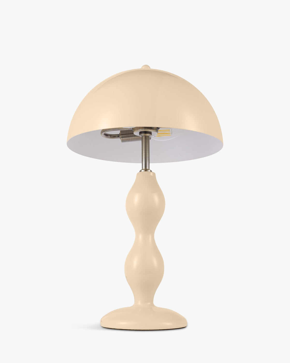 Lampe de table Powers - Beige Satiné