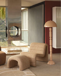 Fauteuil Flow - Jaune Moucheté