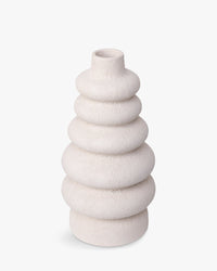 Vase Anar en céramique - Beige