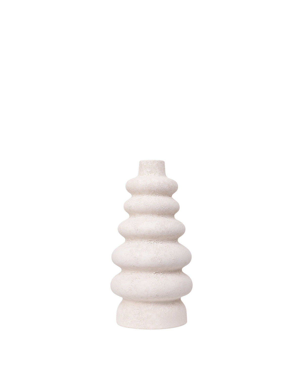 Vase Anar en céramique - Beige
