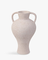 Vase Anabela en céramique - Taupe