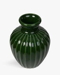 Vase Carla en céramique - Vert