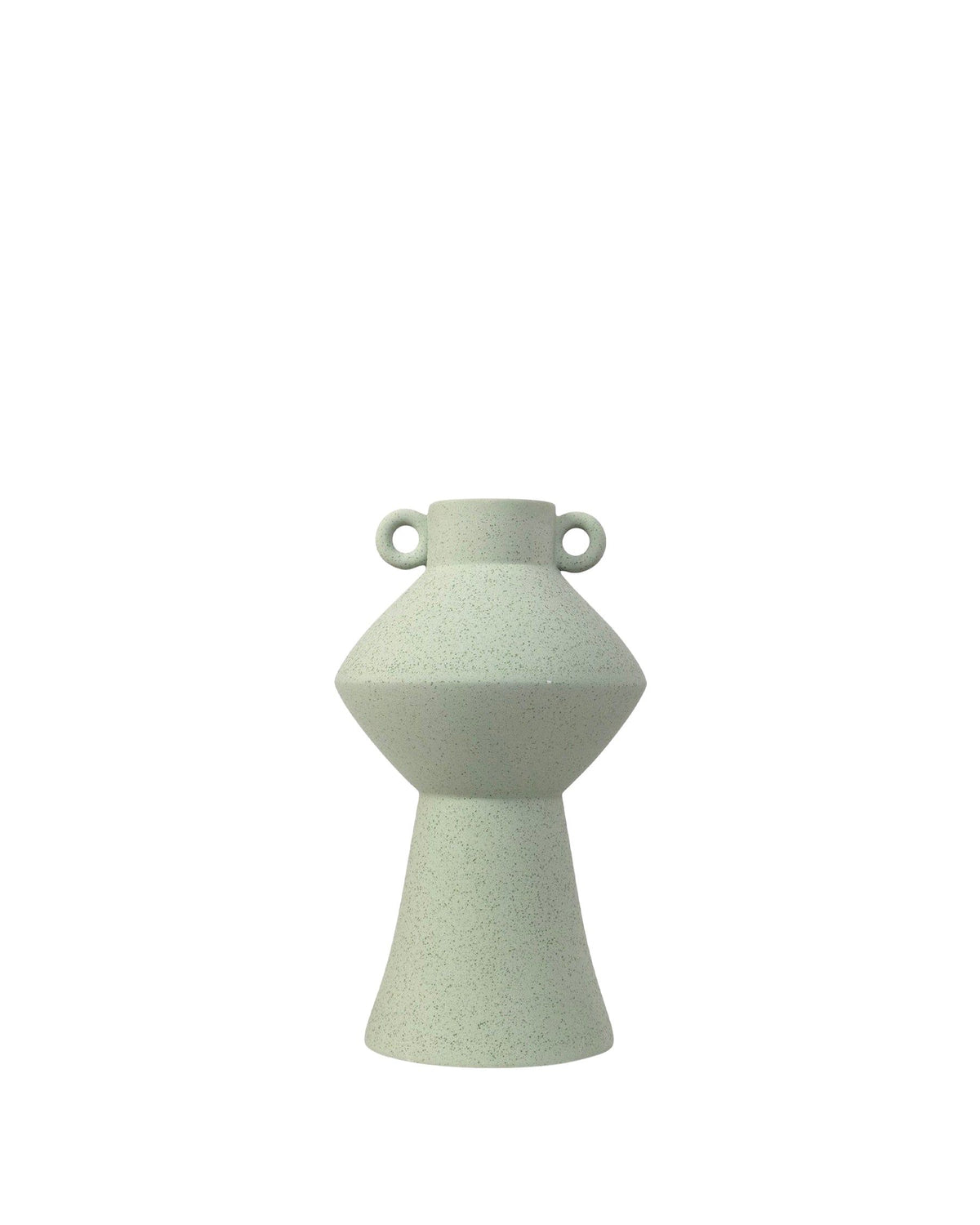 Vase Cristiano en céramique tâcheté - Vert