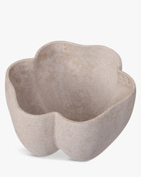 Vase Delia en céramique - Taupe