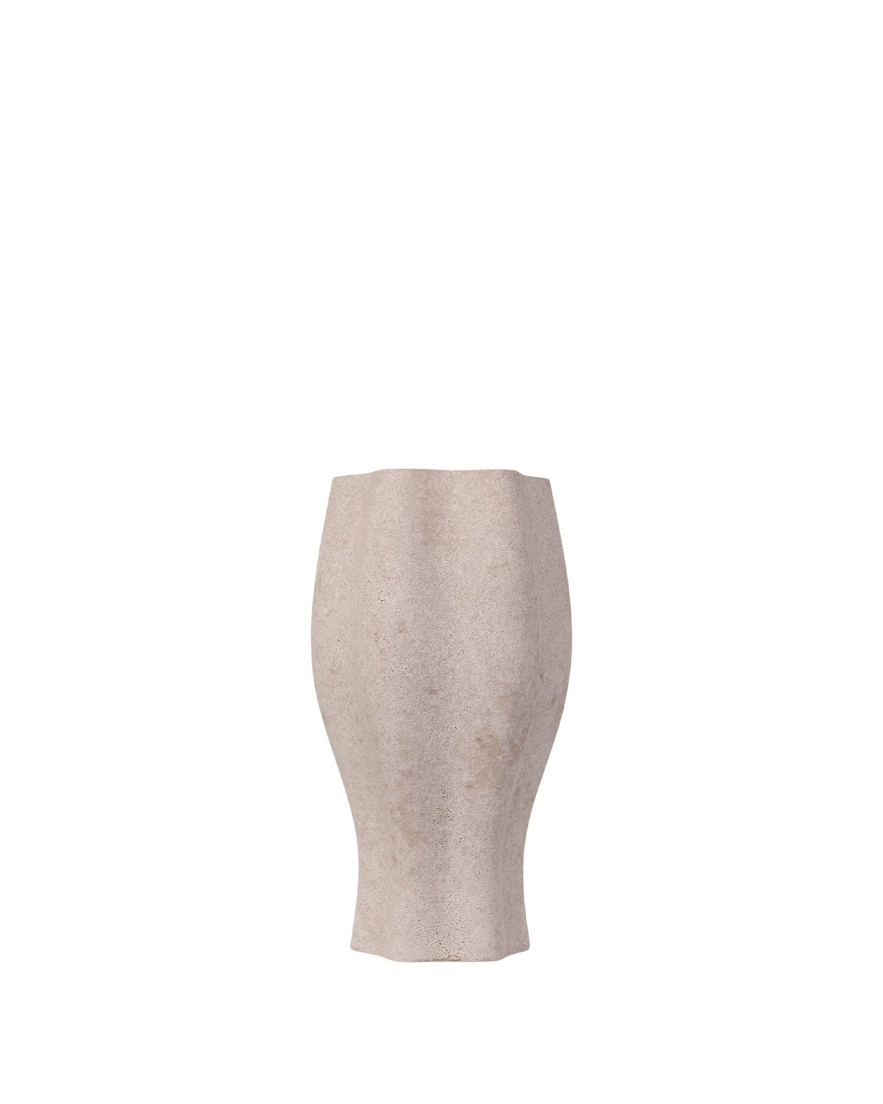 Vase Joanar en céramique - Taupe