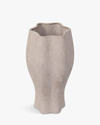 Vase Joanar en céramique - Taupe