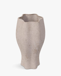 Vase Joanar en céramique - Taupe