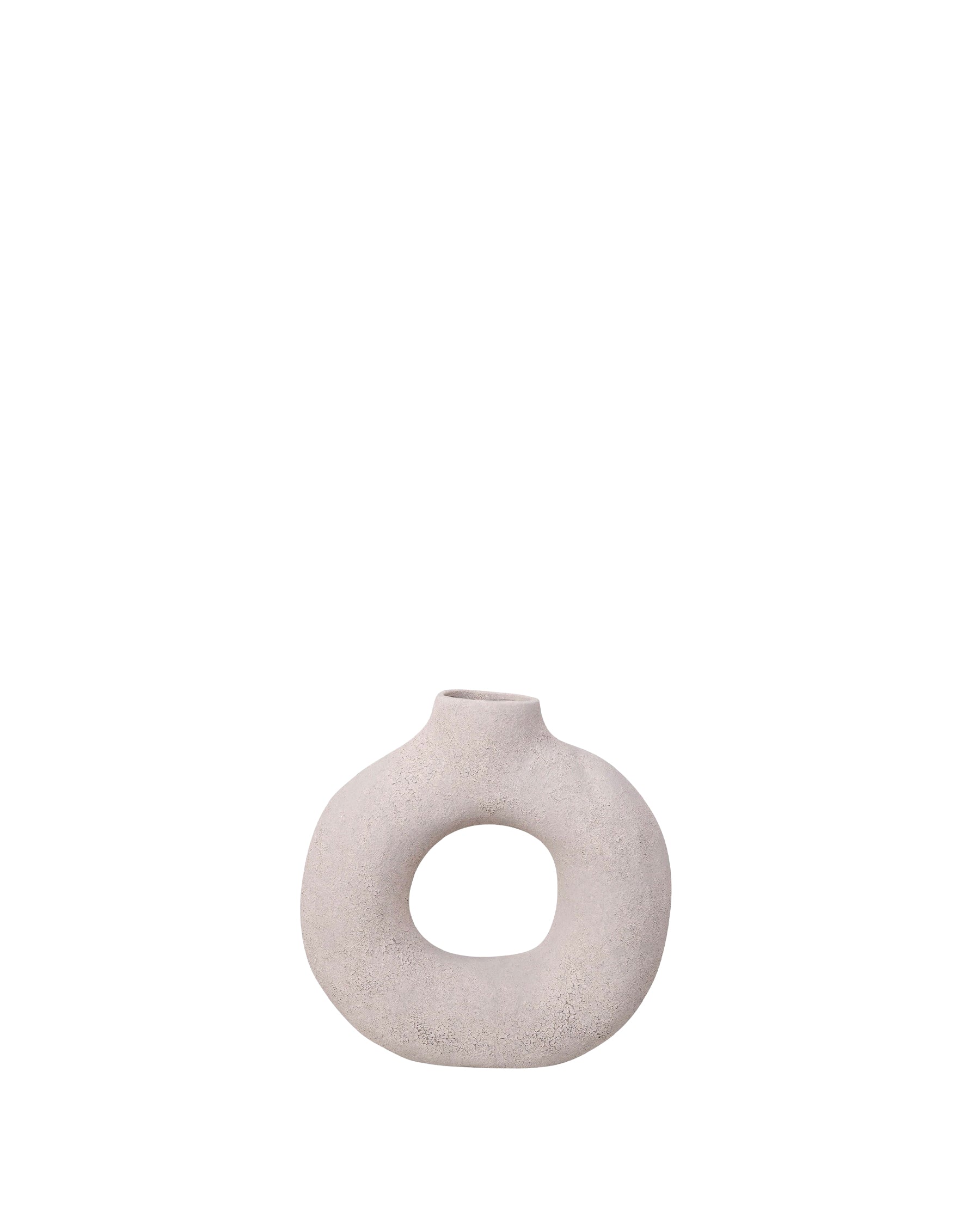 Vase Juliana en céramique - Taupe