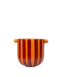 Vase Leonor en céramique - Orange