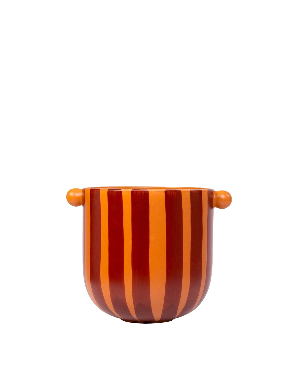 Vase Leonor en céramique - Orange
