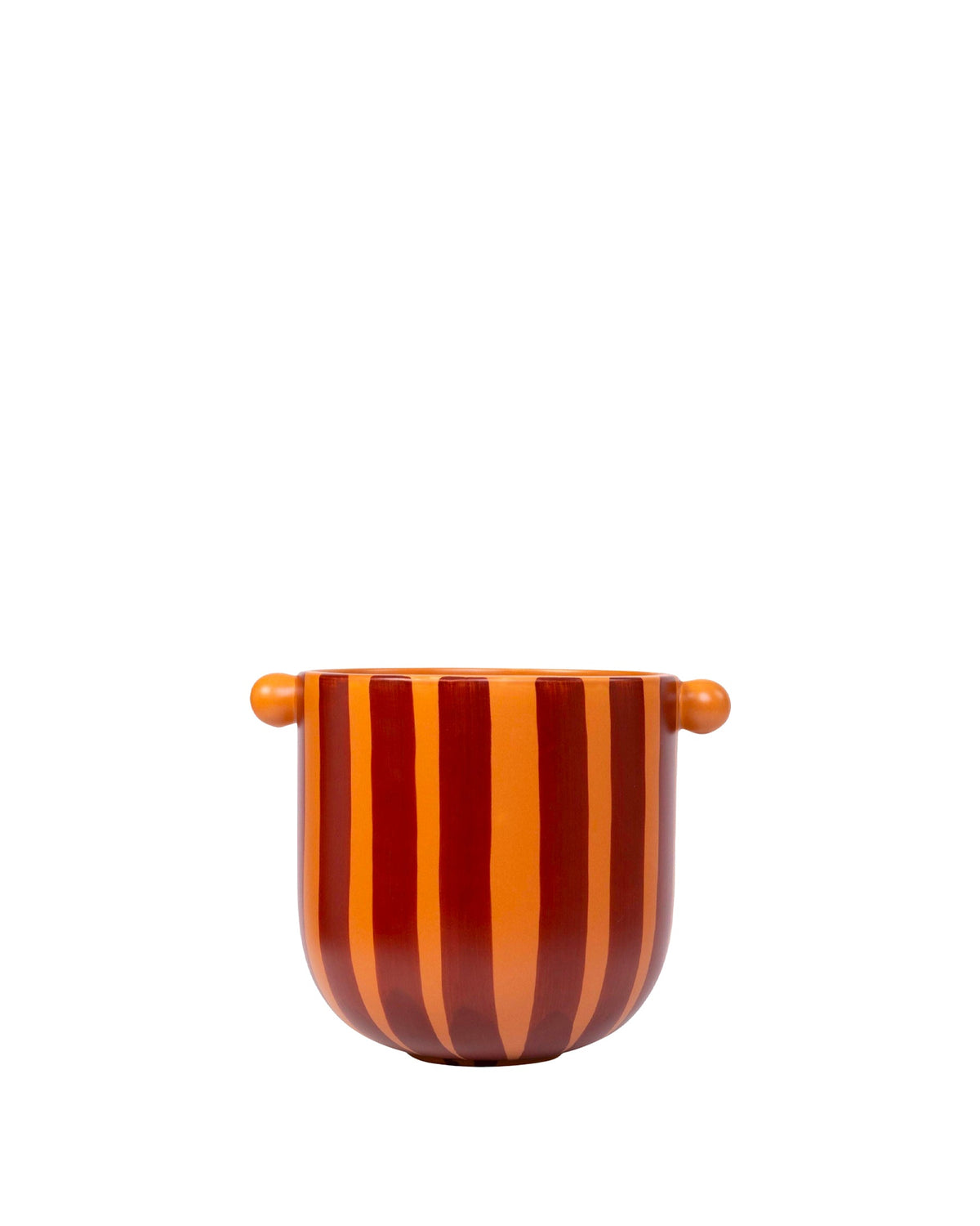 Vase Leonor en céramique - Orange