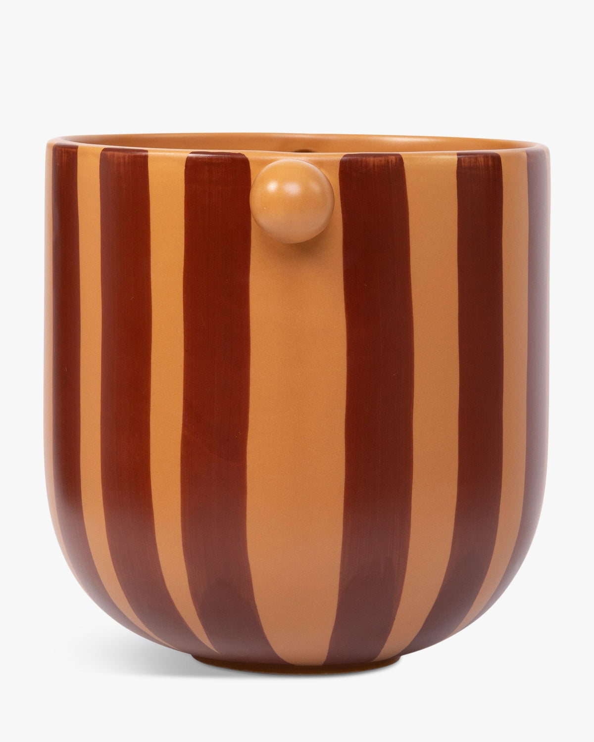 Vase Leonor en céramique - Orange