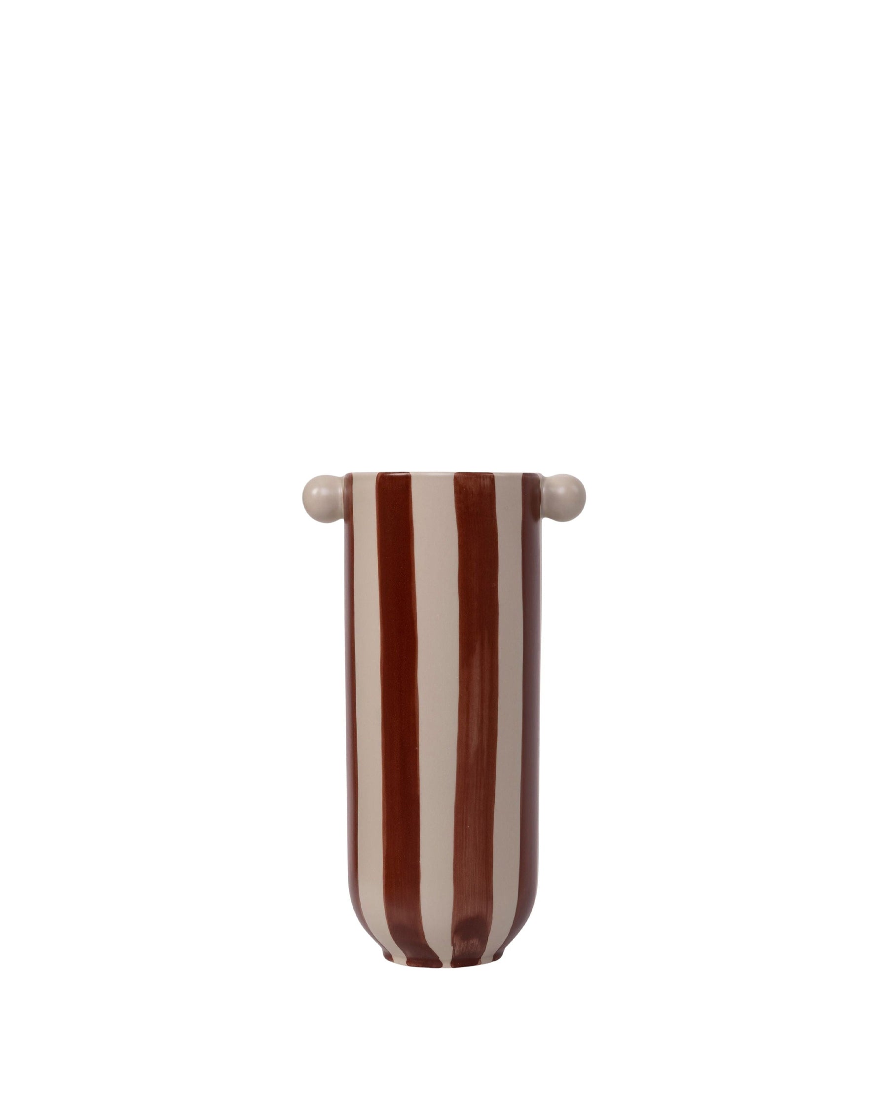 Vase Luisa en céramique - Beige