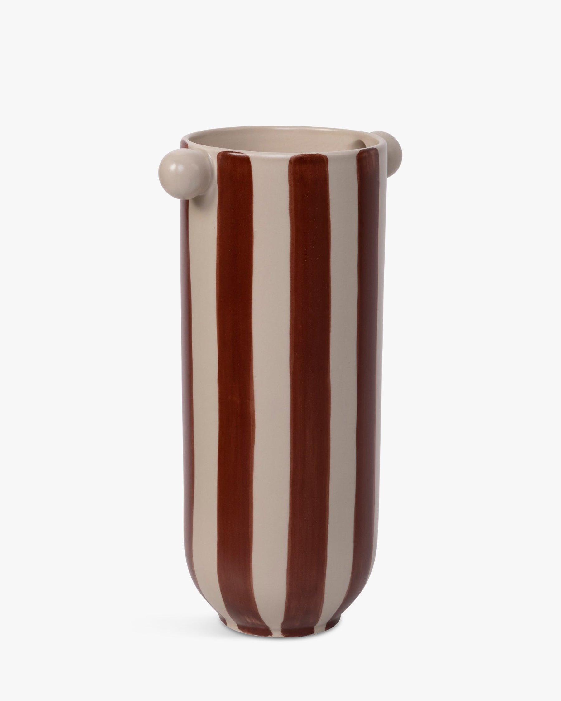 Vase Luisa en céramique - Beige