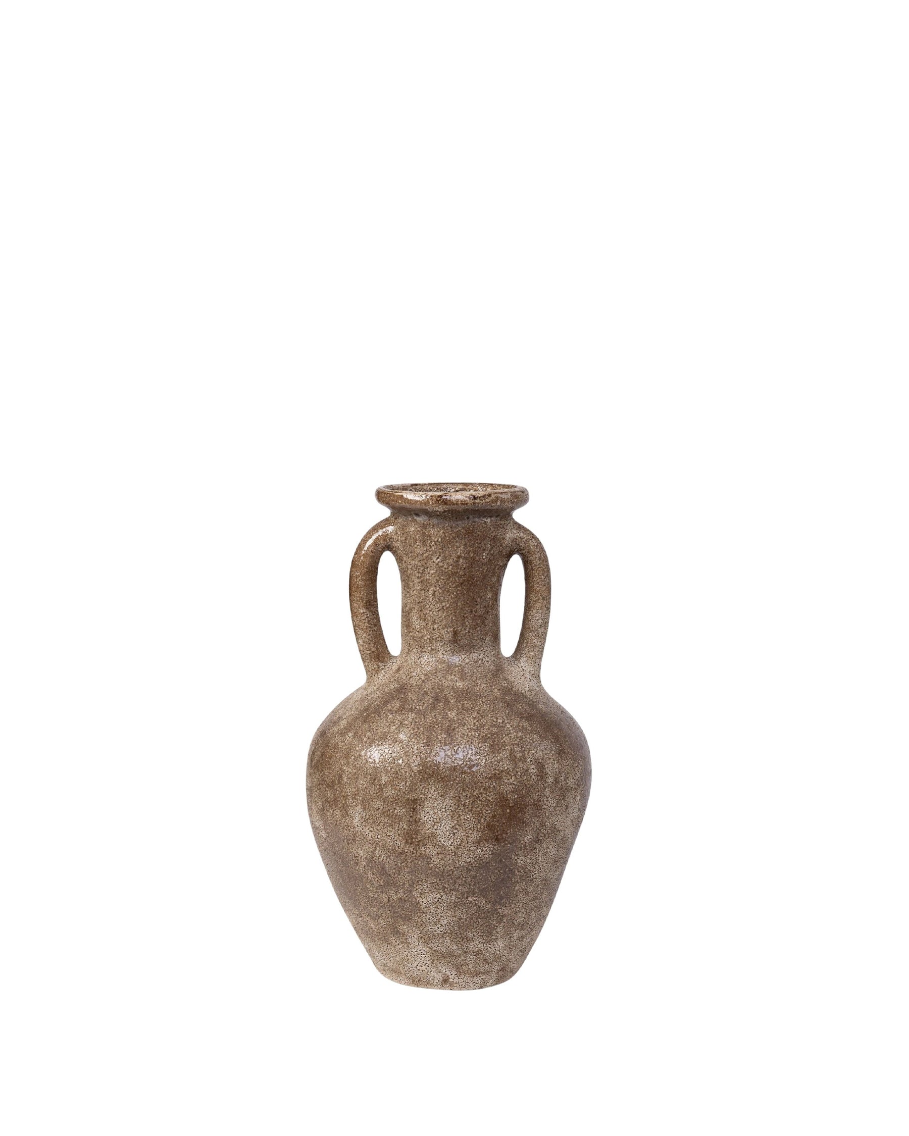 Vase Ritar en céramique - Marron