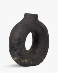 Vase Susanar en céramique - Noir