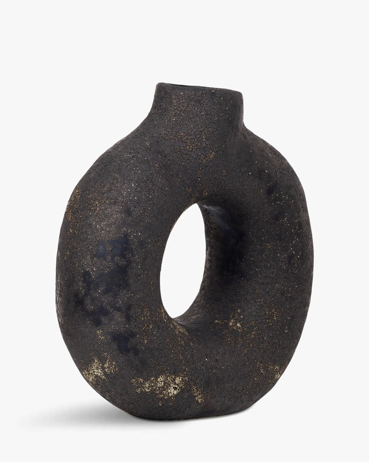 Vase Susanar en céramique - Noir