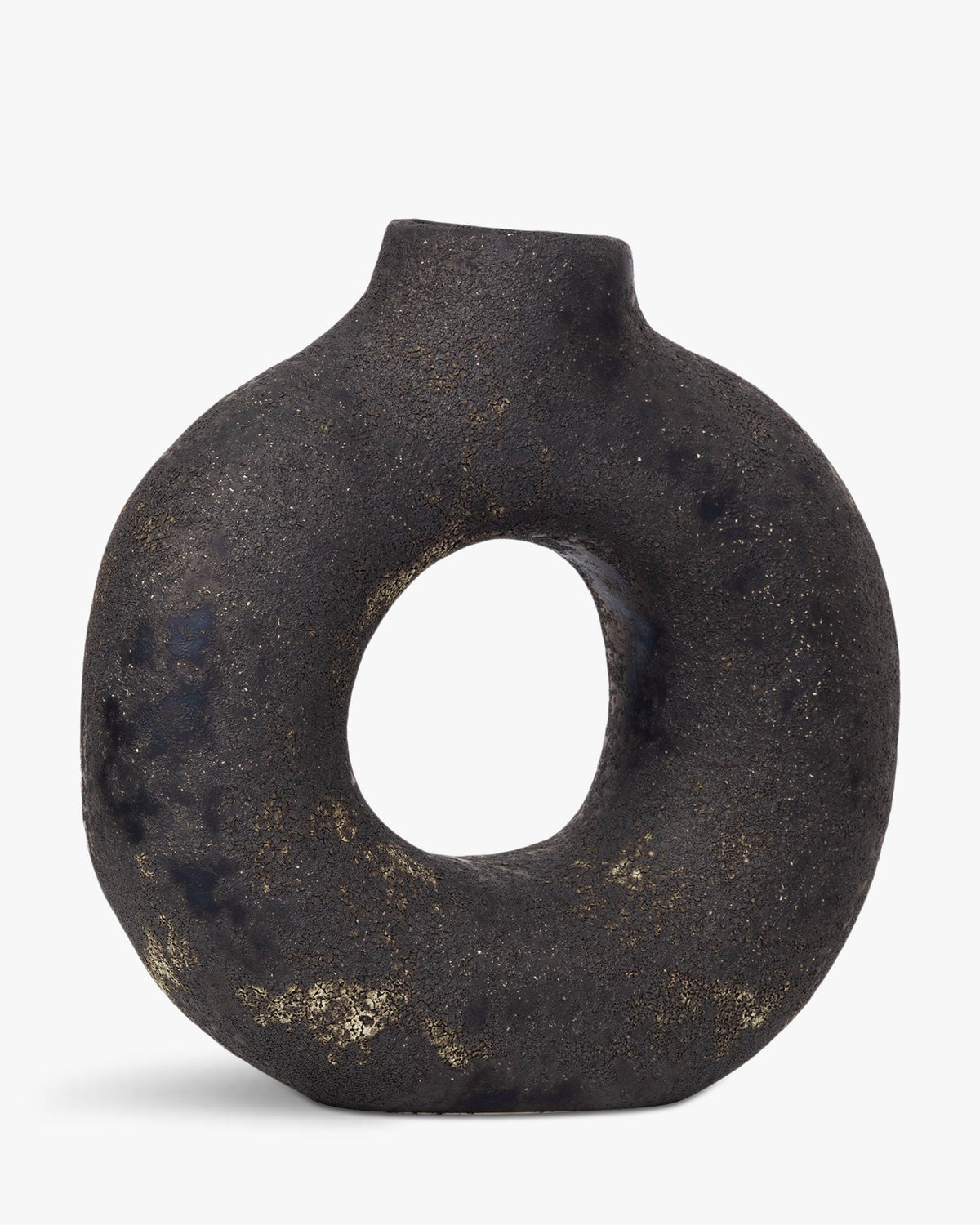 Vase Susanar en céramique - Noir