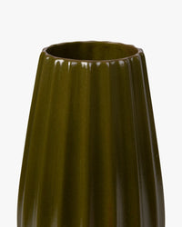 Vase Teresa en céramique - Vert