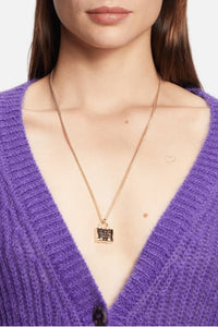 Collier The Tote Bag en laiton - Antique Rose Gold